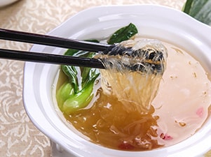 アルギン酸で作る人工フカヒレ